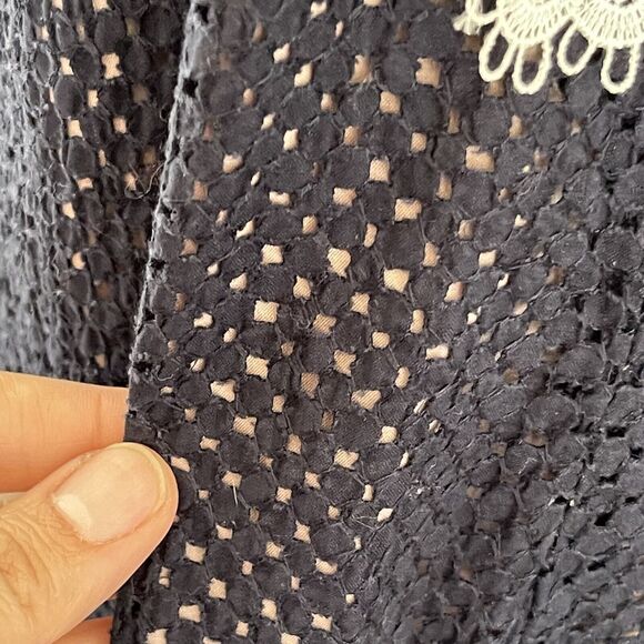 NHA KHANH Womens Dress Size 10 Bell Shaped Eyelet Lace Southernbell Bohowestern - Picture 11 of 13